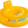 Intex Baby Zwemzitje - Geel - 70 Cm - Voor Baby's Tot 11 Kg