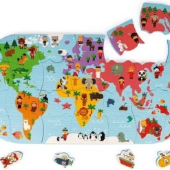 Janod - Badspeelgoed Wereldkaart 26 Janod - Badspeelgoed Wereldkaart -Aanbiedingen badspeelgoed Winkel 550x426