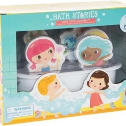 Tiger Tribe Meeneem Bath Stories Foam Badspeeltjes | Mermaids -Aanbiedingen badspeelgoed Winkel 550x429 5