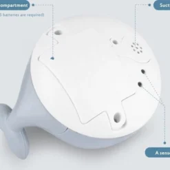 SEOS Shop ® Badspeelgoed | Lichtgevend | Sensor Fontein | Verschillende Kleuren Licht | Wally De Walvis (Grijs) 8 SEOS Shop ® Badspeelgoed | Lichtgevend | Sensor Fontein | Verschillende Kleuren Licht | Wally De Walvis (Grijs) -Aanbiedingen badspeelgoed Winkel 550x435 1