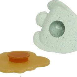 HEVEA Squeeze ’n Splash Badspeeltje - Eend & Kikker - Sand & Sage -Aanbiedingen badspeelgoed Winkel 550x436 4
