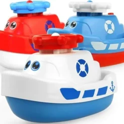 VG Deals Badspeelgoed Boot | Waterspeelgoed Bootje | Elektisch Water Spuit Boot | Water Spray Toyship | Waterspuitende Speelgoed Schip | Peuter Speelgoed