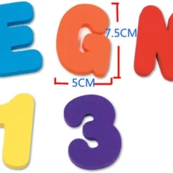 Elemental GOods 36x Foam Letters | Schuimletters Voor In Bad | Badspeelgoed -Aanbiedingen badspeelgoed Winkel 550x452 3