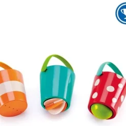 Hape - Hape Happy Buckets Set -Aanbiedingen badspeelgoed Winkel 550x454 3