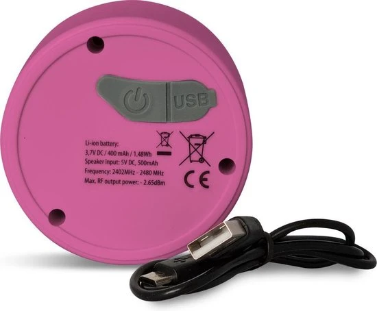 BluMill Opblaasbare Speaker - Flamingo 4 BluMill Opblaasbare Speaker - Flamingo - Afbeelding 4