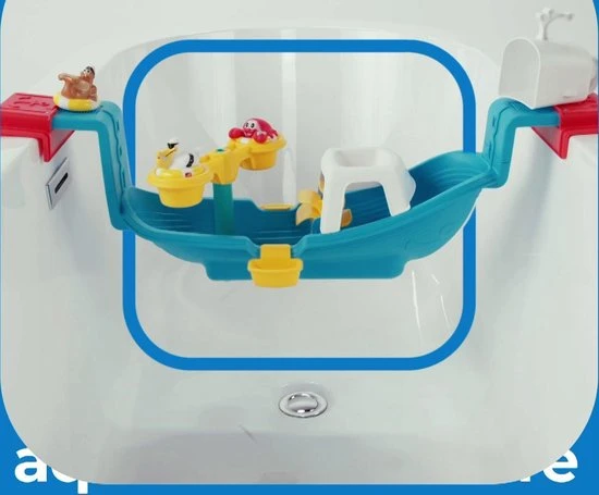 Step2 Nautical Rain Showers Badset - Badspeelgoed Incl. 3 Drijvende Karakterfiguren-krab, Walrus, En Pelikaan 2 Step2 Nautical Rain Showers Badset - Badspeelgoed Incl. 3 Drijvende Karakterfiguren-krab, Walrus, En Pelikaan - Afbeelding 2