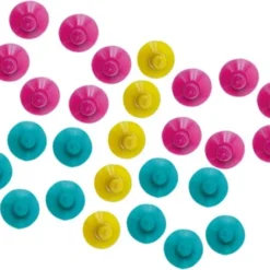 SES Tiny Talents - Badspeelgoed - Zuignap Dot Art - 47 Gekleurde Zuignappen -Aanbiedingen badspeelgoed Winkel 550x456 2