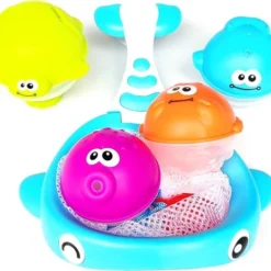 Jobber Waterplay Badspeelgoed - Visnet Met Baddieren - Badspeeltjes -Aanbiedingen badspeelgoed Winkel 550x464 1