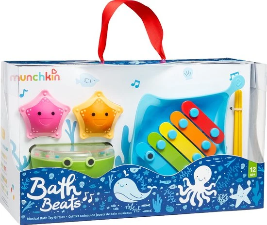Munchkin Badspeelgoed Bath Beats Music Gift Set 5 Munchkin Badspeelgoed Bath Beats Music Gift Set - Afbeelding 5