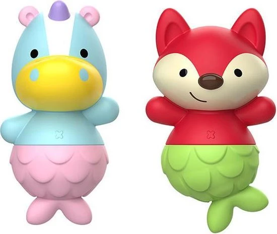 Skip Hop Zoo Badspeelgoed Mix & Match Unicorn/Fox 1 Skip Hop Zoo Badspeelgoed Mix & Match Unicorn/Fox