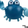 Van Theo® - Badspeeltje Krab - Opwindbaar Badspeelgoed - Speelgoed Voor In Bad - Blauw - Vanaf 1 Jaar