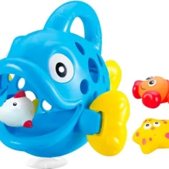 Allerion® Allerion Hongerige Vis Badspeelgoed – Vanaf 1 Jaar – 3 Kleine Visjes – Met Zuignappen
