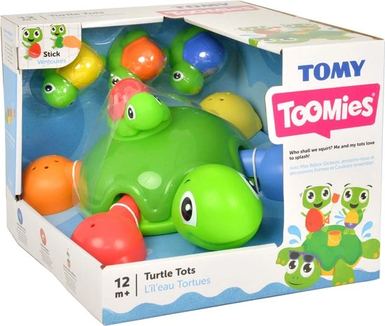 TOMY Speel Schildpad - Badspeelgoed 3 TOMY Speel Schildpad - Badspeelgoed - Afbeelding 3