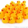 Doodadeals® | Limited Edition | Happy Mini Badeendjes 12 Stuks | Badeendjes Speelgoed | Badeendjes Klein | Baby | Badspeelgoed | Geel | 3 Cm