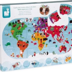 Janod - Badspeelgoed Wereldkaart 22 Janod - Badspeelgoed Wereldkaart -Aanbiedingen badspeelgoed Winkel 550x470