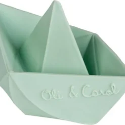 Oli & Carol - Origami Bootje Mint Groen 12 Oli & Carol - Origami Bootje Mint Groen -Aanbiedingen badspeelgoed Winkel 550x470 4