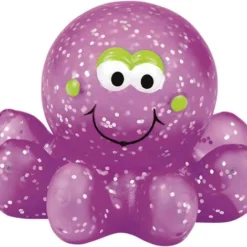 Moses Glitter Octopus Lichtgevend Paars Bad Zwembad Speelgoed
