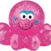 Moses Glitter Octopus Lichtgevend Roze Bad Zwembad Speelgoed