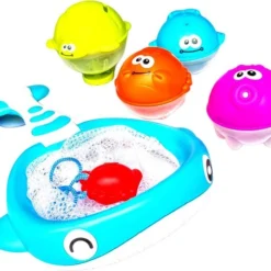 Jobber Waterplay Badspeelgoed - Visnet Met Baddieren - Badspeeltjes -Aanbiedingen badspeelgoed Winkel 550x473 1
