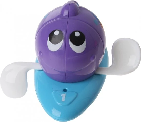 Eddy Toys - Badfiguur Opwindbaar Blauw/Paars - 13 X 12 X 9 CM (lxbxh) 1 Eddy Toys - Badfiguur Opwindbaar Blauw/Paars - 13 X 12 X 9 CM (lxbxh)