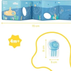 Badabulle Onderzeeër Badboekje B017020 -Aanbiedingen badspeelgoed Winkel 550x482 7