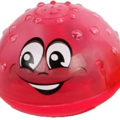 Badspeelgoed - Badfontein - Waterfontein - Spuugt Water - Met Ledverlichting - Led Fontein - Rood - Mini Club - Badspeelgoed - Badspeeltjes - Badfontein Vriendje Met Licht