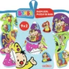 Bumba Badpuzzel - 9 Badpuzzels Uit 2 Delen - Kleeft Op De Badrand