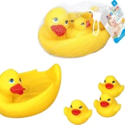 Jollity Works JollyToddler - Badeenden Set - 4 Stuks - Bad Plezier