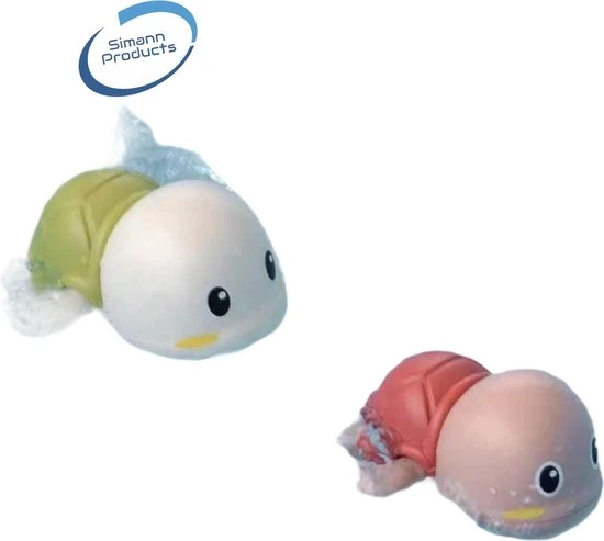 Simann Products Badspeeltje Schildpad - Opwindbaar Bad/Zwembadspeelgoed - Speelgoed Voor In Bad Of Zwembad - Roze 5 Simann Products Badspeeltje Schildpad - Opwindbaar Bad/Zwembadspeelgoed - Speelgoed Voor In Bad Of Zwembad - Roze - Afbeelding 5