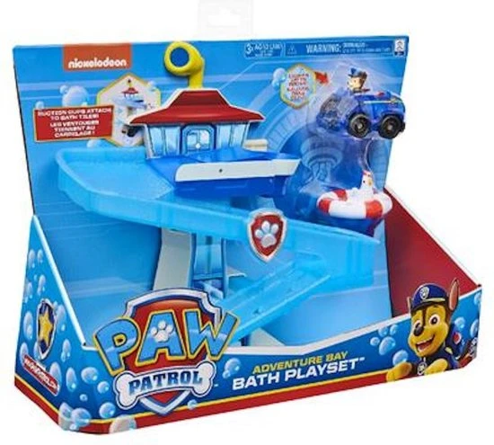 PAW Patrol - Badspeelgoed - Avonturenbaai - Met Lichtgevend Chase-voertuig 7 PAW Patrol - Badspeelgoed - Avonturenbaai - Met Lichtgevend Chase-voertuig - Afbeelding 7