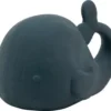 Nattou Badspeeltje Walvis - Natuurlijk Rubber - 11 Cm - Donkerblauw
