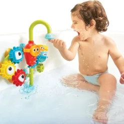 Yookidoo Badspeelgoed Spin N Sort Spout Pro -Aanbiedingen badspeelgoed Winkel 550x497 2