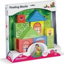 Edushape Drijvende Blokken - 15 Stuks -Aanbiedingen badspeelgoed Winkel 550x497 5