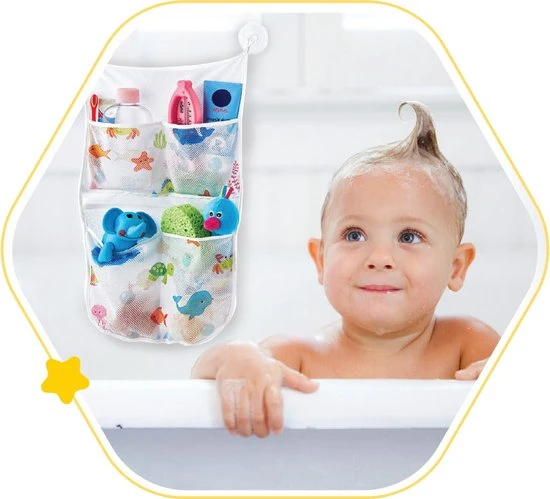 Baby Jem Babyjem Wit Badspeeltjeshouder 1114691 4 Baby Jem Babyjem Wit Badspeeltjeshouder 1114691 - Afbeelding 4