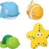 Eddy Toys Badspeeltjes Zeedier (4 Stuks)