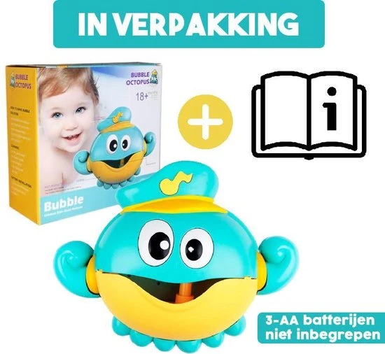 Bolgoods Badspeelgoed - Baby Speelgoed Vanaf 1 Jaar - Bellenblaas Met Muziek - Kinder Cadeautjes 9 Bolgoods Badspeelgoed - Baby Speelgoed Vanaf 1 Jaar - Bellenblaas Met Muziek - Kinder Cadeautjes - Afbeelding 9