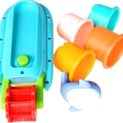 Jobber Waterplay Badspeelgoed - Waterrad Bad Boot - Stapel Emmertjes -Aanbiedingen badspeelgoed Winkel 550x509 2