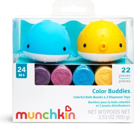 Munchkin Color Buddies™ Bruis Vissen L Bruisballen Badspeelgoed 5 Munchkin Color Buddies™ Bruis Vissen L Bruisballen Badspeelgoed - Afbeelding 5