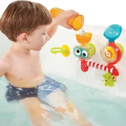 Yookidoo Badspeelgoed Spin N Sprinkle Water Lab -Aanbiedingen badspeelgoed Winkel 550x512 2