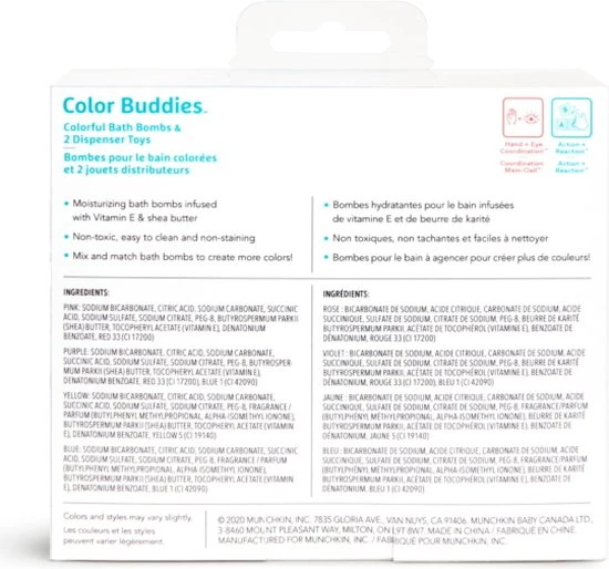 Munchkin Color Buddies™ Bruis Vissen L Bruisballen Badspeelgoed 9 Munchkin Color Buddies™ Bruis Vissen L Bruisballen Badspeelgoed - Afbeelding 9