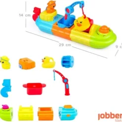 Jobber Waterplay Jobber - Badspeelgoed - Badspeeltjes - Boot - Speelgoed - Water - Bad -Aanbiedingen badspeelgoed Winkel 550x516 8
