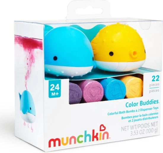 Munchkin Color Buddies™ Bruis Vissen L Bruisballen Badspeelgoed 14 Munchkin Color Buddies™ Bruis Vissen L Bruisballen Badspeelgoed - Afbeelding 14