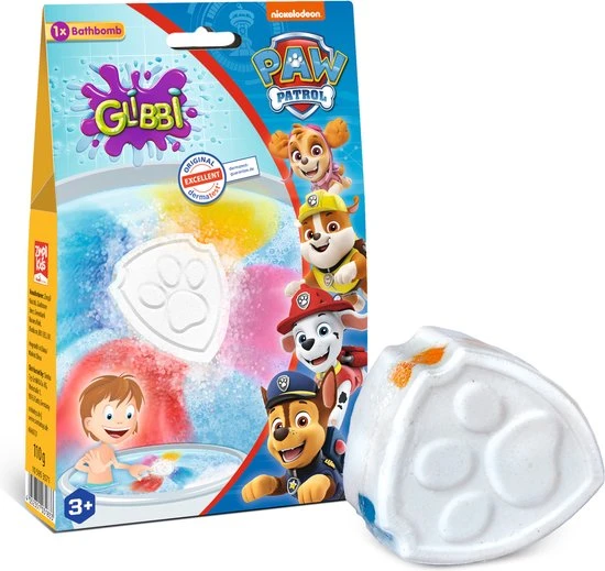 Simba Glibbi Paw Patrol Badbom - Vanaf 3 Jaar - Dermatologisch Getest 7 Simba Glibbi Paw Patrol Badbom - Vanaf 3 Jaar - Dermatologisch Getest - Afbeelding 7