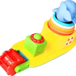 Jobber Waterplay Badspeelgoed - Waterrad Bad Boot - Stapel Emmertjes -Aanbiedingen badspeelgoed Winkel 550x525 1