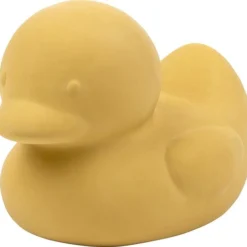 Nattou Badspeeltje Eend - Natuurlijk Rubber - 11 Cm - Geel