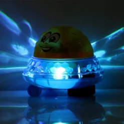 VG Deals Lichtgevende Badfontein Met Rijdend Onderstel | Badspeelgoed Met LED Licht | Speelgoed Met Muziek | Badfontein Vriendje Met LED Licht | LED Bad Verlichting Voor Kinderen | Drijvende Bad Verlichting Licht Show | Multi Color Waterdicht -Aanbiedingen badspeelgoed Winkel 550x526 7