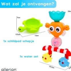 Allerion® Allerion Fontein Badspeelgoed – Vanaf 1 Jaar – Visjes, Krab En Schildpad – Met Zuignappen 7 Allerion® Allerion Fontein Badspeelgoed – Vanaf 1 Jaar – Visjes, Krab En Schildpad – Met Zuignappen -Aanbiedingen badspeelgoed Winkel 550x526 8
