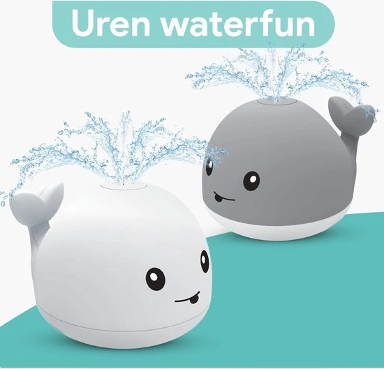 CJX Retail - Willy De Walvis - Badspeelgoed - Baby Speelgoed 0 Jaar - Waterspeelgoed - Speelgoed 8 CJX Retail - Willy De Walvis - Badspeelgoed - Baby Speelgoed 0 Jaar - Waterspeelgoed - Speelgoed - Afbeelding 8
