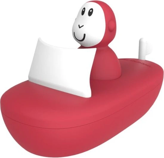 MatchStick Monkey - Badtijd Badspeeltje – Bootset Rood 3 MatchStick Monkey - Badtijd Badspeeltje – Bootset Rood - Afbeelding 3