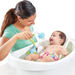 Yookidoo Badspeelgoed Olifant Baby Douche Elephant Baby Shower Blauw -Aanbiedingen badspeelgoed Winkel 550x533 3